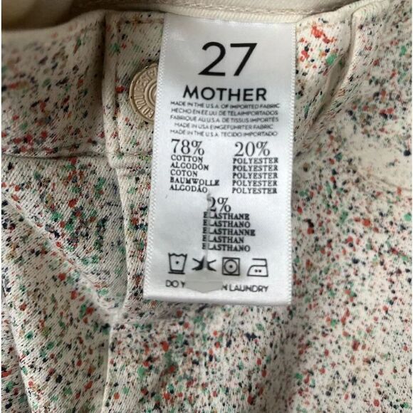 MOTHER NWOT‎ Dead On The Dance Floor The Vamp Skinny Jeans Women’s Size 27 - Picture 9 of 16